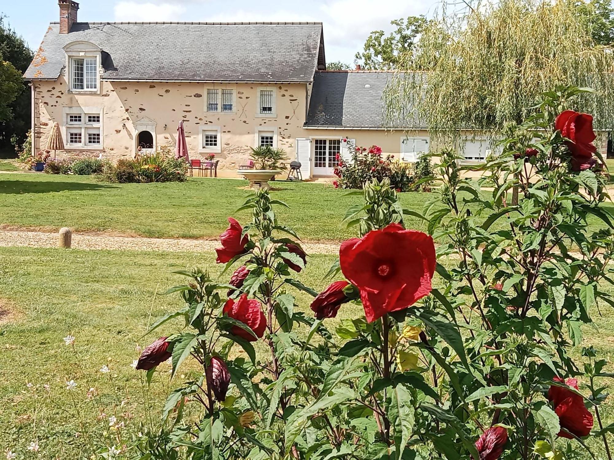 La Haye Georget Bed and Breakfast Feneu Exteriör bild